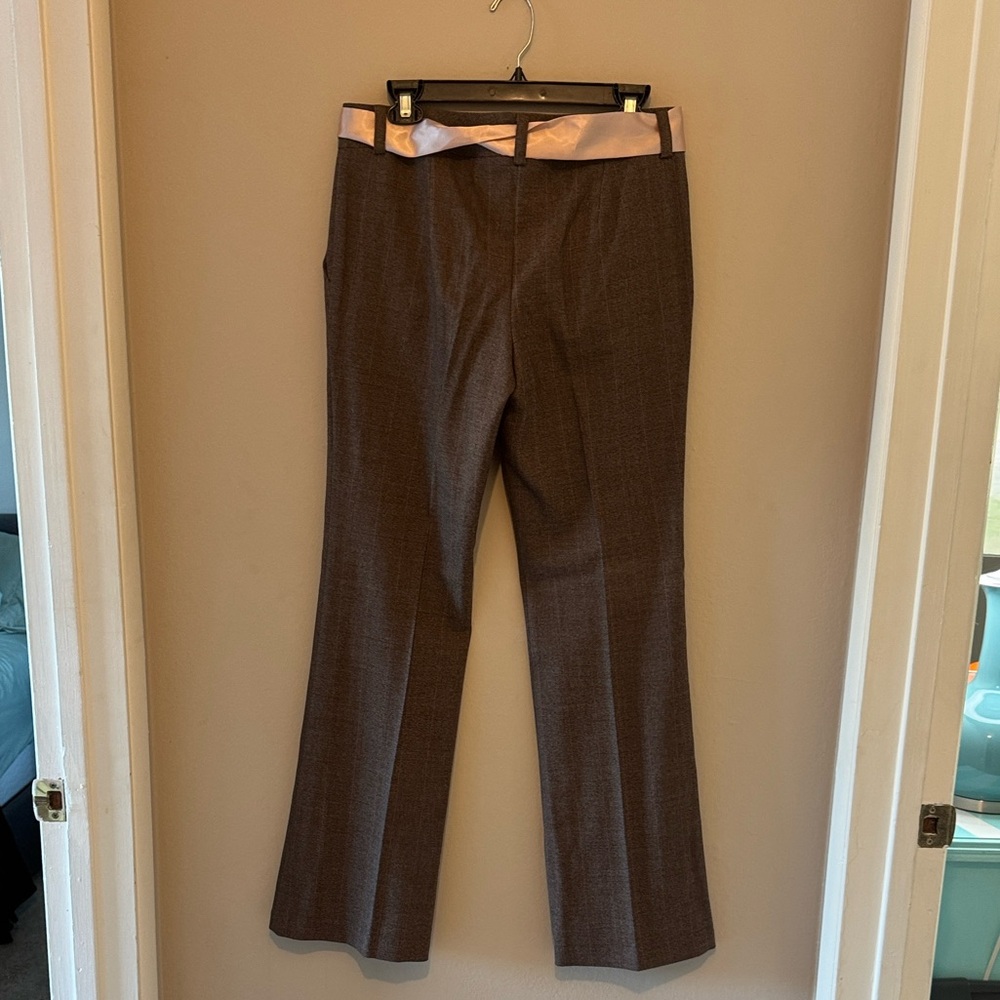 Poleci Brown Pants with Pink Accent - Picture 4 of 4